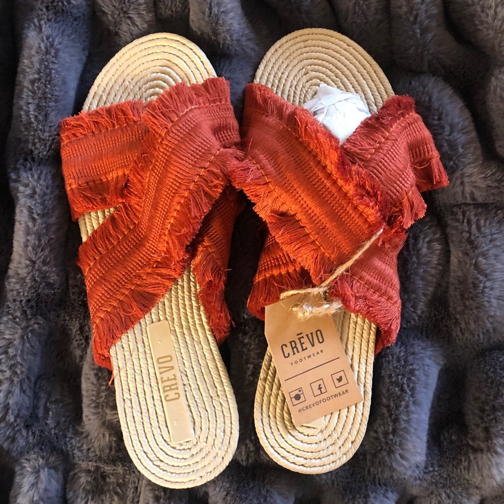 crevo slide Sandles Monroe orange